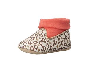 Rosie Pope Kids Footwear Playful Leopard Leopard Print Infant Girls Crib Shoes