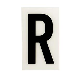 Sandleford 60 x 35mm White Self Adhesive Letter R