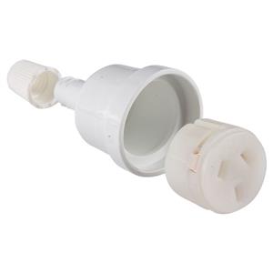 HPM 10A Socket Plug Extension - White
