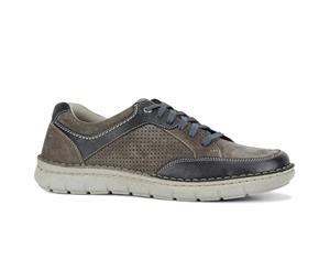Hush Puppies Men's Casual Shoes Lace Up Comfort EE - Grey