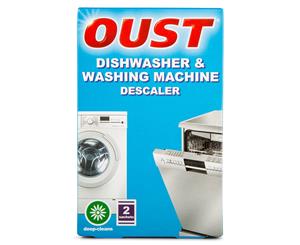 Oust Dishwasher & Washing Machine Descaler 2 Sachets