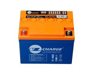 OzCharge 12V 33Ah Sealed Deep Cycle GEL Battery OCB-33-12-GEL