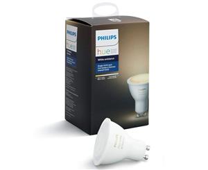 Philips Hue 5W GU10 White Ambiance Spot Light Wireless/Dimmable/LED Smart Bulb