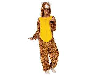 Tiger Furry Jumpsuit Adult Costume