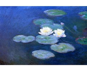 Waterlillies 7 - Monet Canvas Print