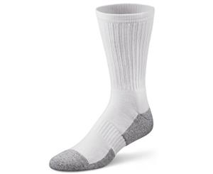 2 Pairs x Dr Comfort Diabetic Crew Bamboo Socks Unisex- Reduce Aches Prevent Infection
