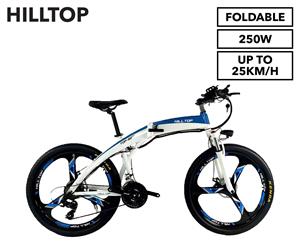 HillTop Flex Electric Bike - Blue
