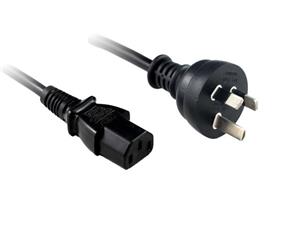Konix 0.5M Wall To C13 Power Cable