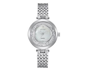 Mestige Women's 32mm Sylvia Watch - Mother Of Pearl/Silver