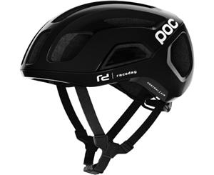 POC Ventral Air SPIN Road Bike Helmet Uranium Black Raceday