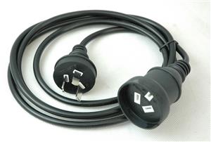 Partlist (PL3PEX2MBL) 3 Pin Mains Power 2M Extension Male to Female Cable