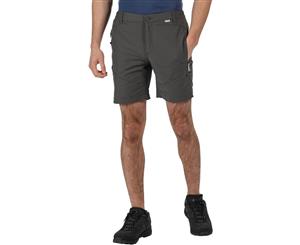 Regatta Mens Highton Mid Length Casual Summer Walking Shorts - Magnet