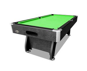 8FT Modern Design Green Felt Pool Snooker Billiard Table