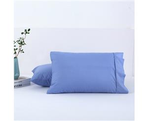 Dreamaker 250TC Plain Dyed Standard Pillowcases-48X73cm Lavender