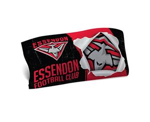 Essendon Bombers AFL Team Logo Pillow Case Single Pillowslip
