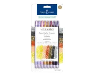 Faber-Castell - Paper Crafter Crayons 8 Pack - Neutral