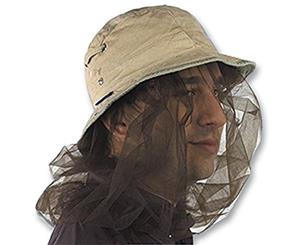 Highlander Mens Mosquito/Midge Ultra Fine Mesh Micro Head Net - GR