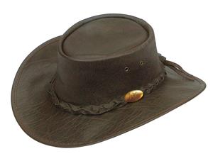 Jacaru 1092 Stockman Traditional Hats - Brown