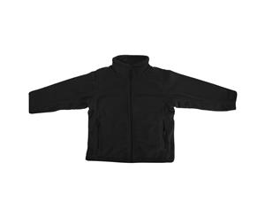 Jerzees Schoolgear Childrens Full Zip Outdoor Fleece Jacket (Black) - BC588