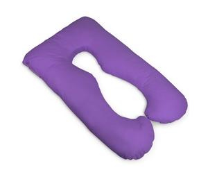 Maternity Pillow Pregnancy Nursing Sleeping Body Support Feeding ~ Large Purple