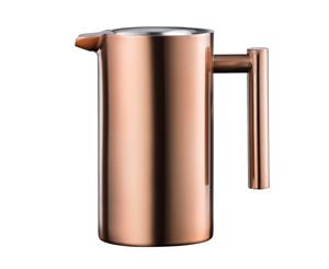 Baccarat Barista Stainless Steel Double Wall Coffee Press 1L Copper