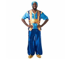 Genie Costume Disney Aladdin Live Action Movie - Adult