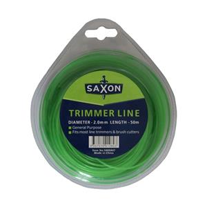 Saxon 50m Round Trimmer Line - 2.0mm