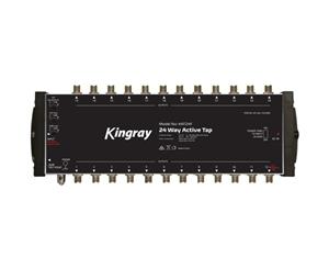 KAT24F KINGRAY 24 Port Active Tap 47-2400Mhz F31095 Foxtel Approved F31095 24 PORT ACTIVE TAP 47-2400MHz