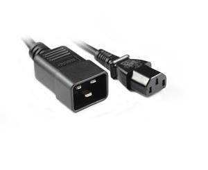 Konix 1M IEC C13-C20 Power Cable
