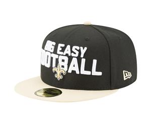 New Era 59Fifty Cap - NFL 2018 DRAFT New Orleans Saints
