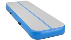 PowerTrain 3m Inflatable Airtrack Tumbling Mat - Blue