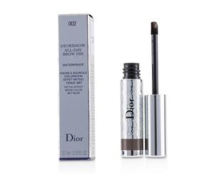 Christian Dior Diorshow All Day Waterproof Brow Ink # 002 Dark 3.7ml/0.12oz