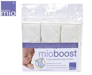 Bambino Mio Baby Mioboost Super Absorbent Nappy Booster 3-Pack