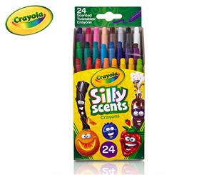 Crayola Silly Scents Mini Twistables Crayons 24-Pack - Assorted