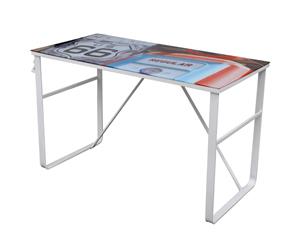 Desk Unique Rectangular Home Office Computer Writing Table Workstation