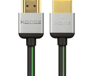 EVOHD0120R KORDZ 1.2M High Speed With Ethernet Round HDMI Cable Kordz 32Awg Ofc Conductors In Twisted Pair Array 1.2M HIGH SPEED WITH ETHERNET