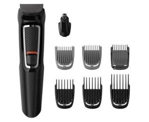 Philips Multigroom Rechargeable 8 Tools All In One Trimmer/ Groomer/ Nose/ Hair- MG3730