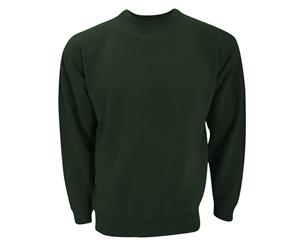 Ucc 50/50 Unisex Plain Set-In Sweatshirt Top (Royal) - BC1192