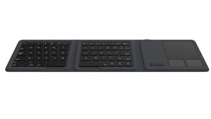 Zagg Universal Keyboard Tri Folding with Touch Pad - Charcoal