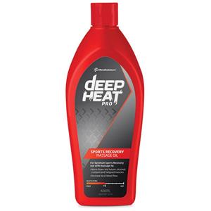 Deep Heat Sports Pro Massage Oil 400ml