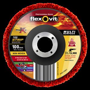 Flexovit 100mm Flexistrip Maxx Disc