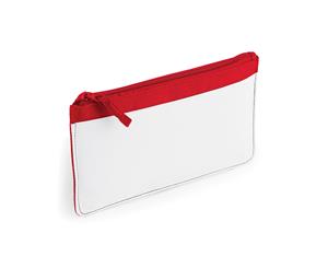 Bagbase Plain Sublimation Pencil Case (Classic Red) - RW3535