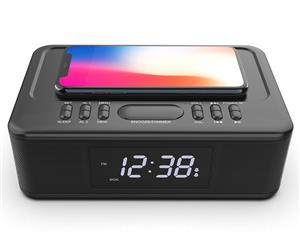 LENOXX Wireless Charging Bluetooth Alarm Clock