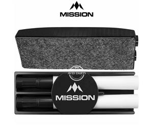 Mission - Whiteboard Kit - Premium Dry Eraser with 2 Dry Wipe Marker Pens