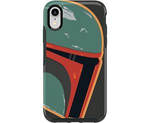 Otterbox iPhone XR Symmetry Series Star Wars Galactic Collection Ultra Slim Cover for Apple - Boba Fett