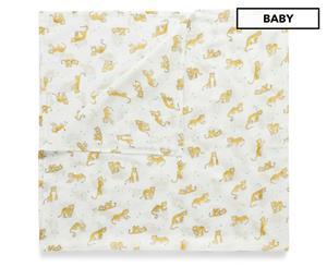 Purebaby Baby Muslin Wrap - Tiger Print