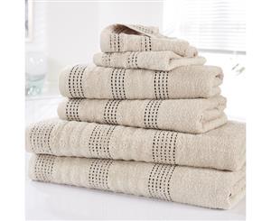 Rapport Spa Towel Bale (6 Piece) (Taupe) - SG13750