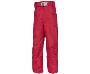 Trespass Kids Unisex Marvelous Ski Pants With Detachable Braces (Red) - TP983