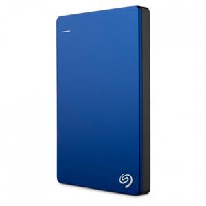 Seagate - 1TB Backup Plus Slim Portable Drive - Blue
