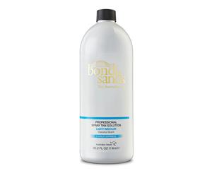Bondi Sands Professional Spray Tanning Solution Tan Mist 1 Litre Light Medium